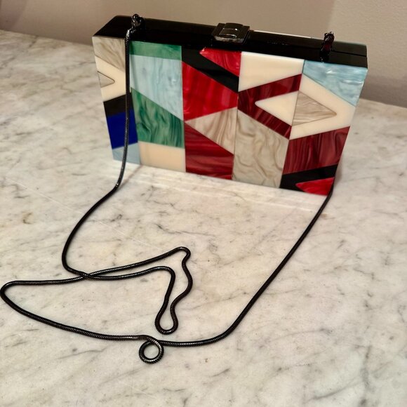 Zara Acrylic Handbag - Picture 1 of 6